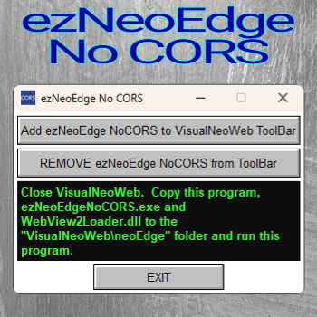 ezNeoEdge No CORS details